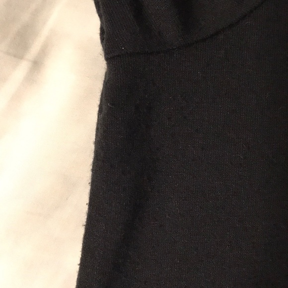 J. Jill black maxi minimalist long sleeve dress - Picture 7 of 7